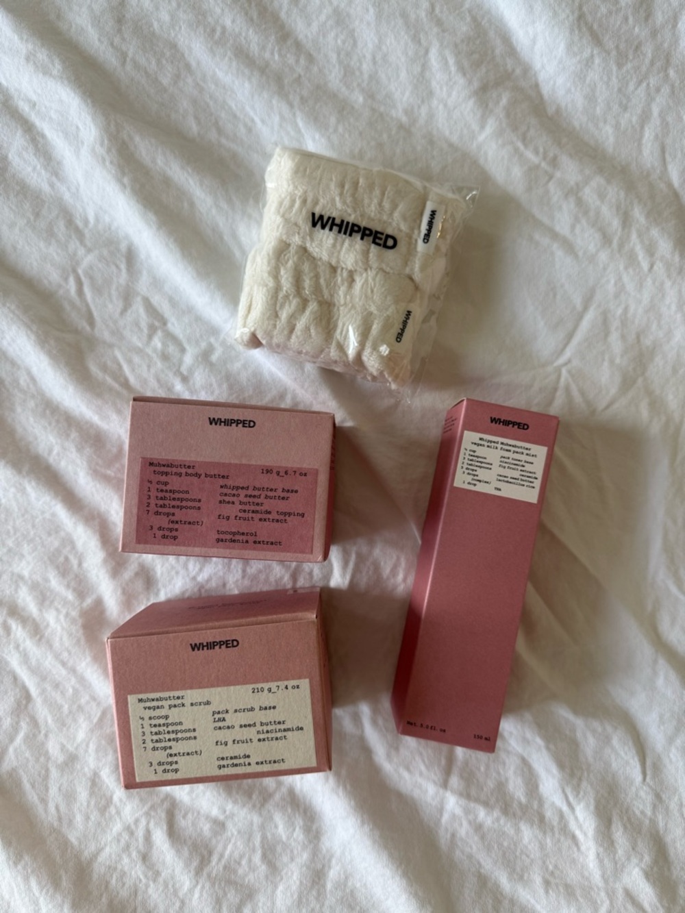 Whipped Rose Pink Body Care Set - Nourishing Skincare Bundle